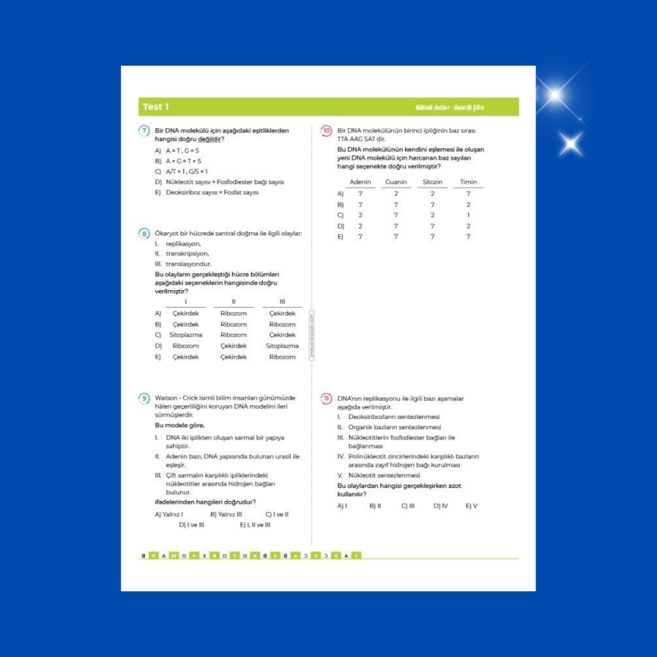 Sınav Yayınları TYT AYT Biyoloji Soru Bankası-mk
