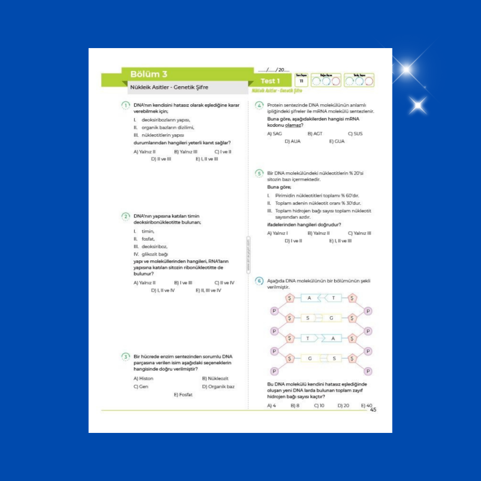 Sınav Yayınları TYT AYT Biyoloji Soru Bankası-mk