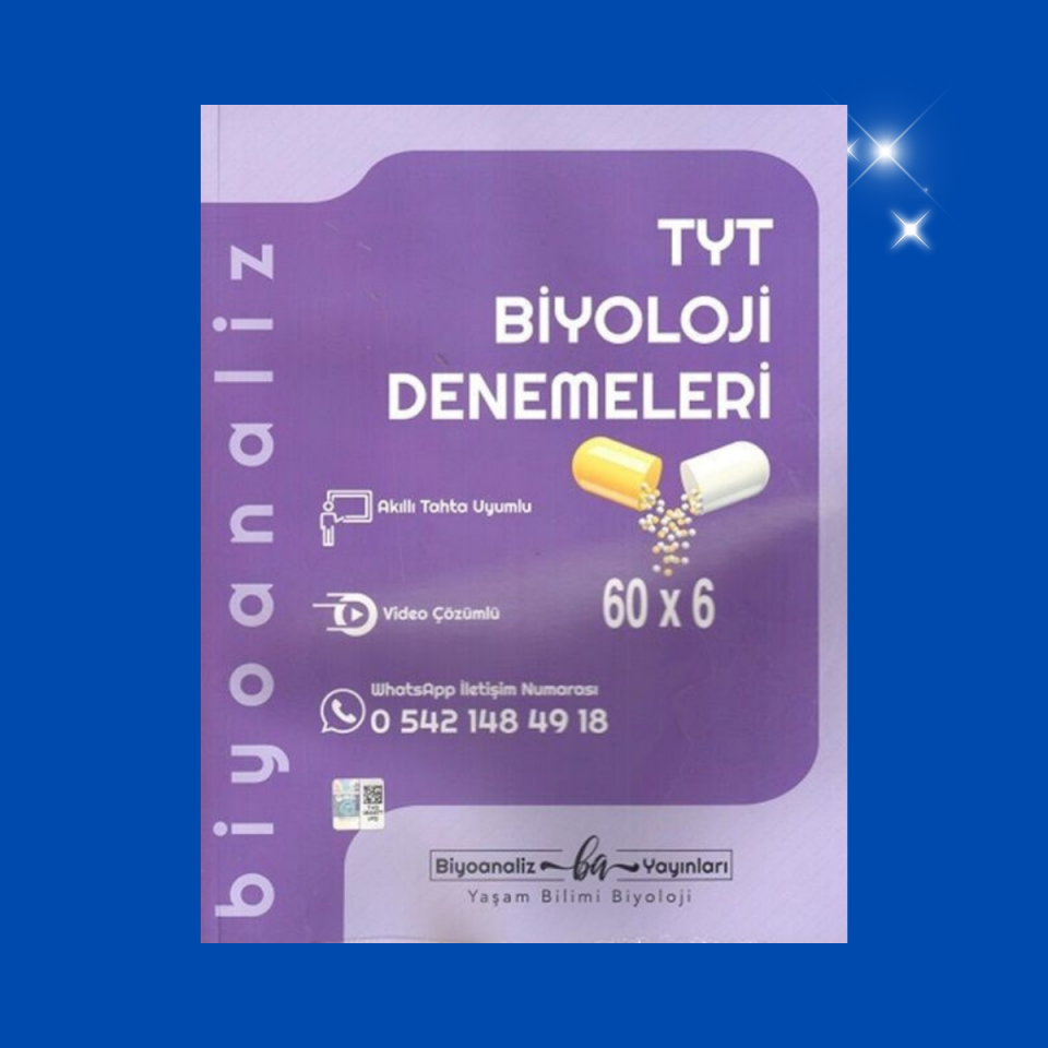 Biyoanaliz Yayınları TYT Biyoloji Denemeleri