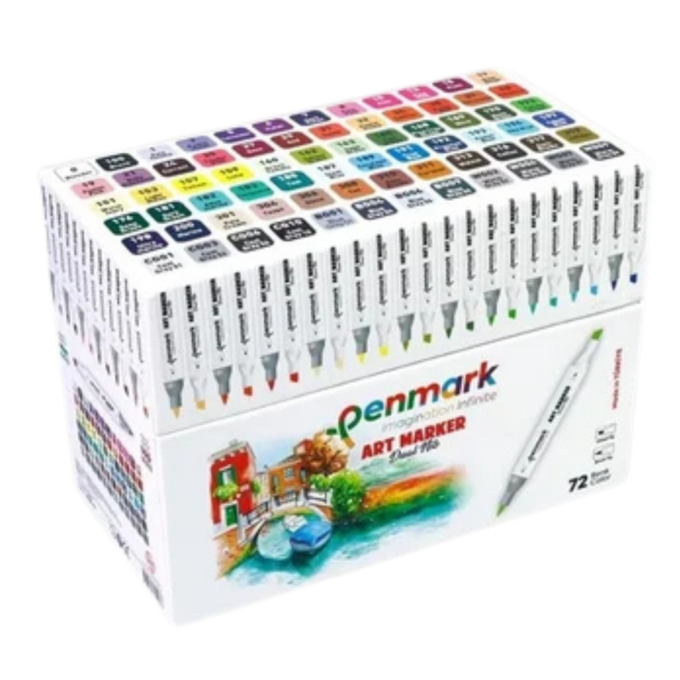 Penmark Marker'S Art Brush Kalem HS-9000 72'li