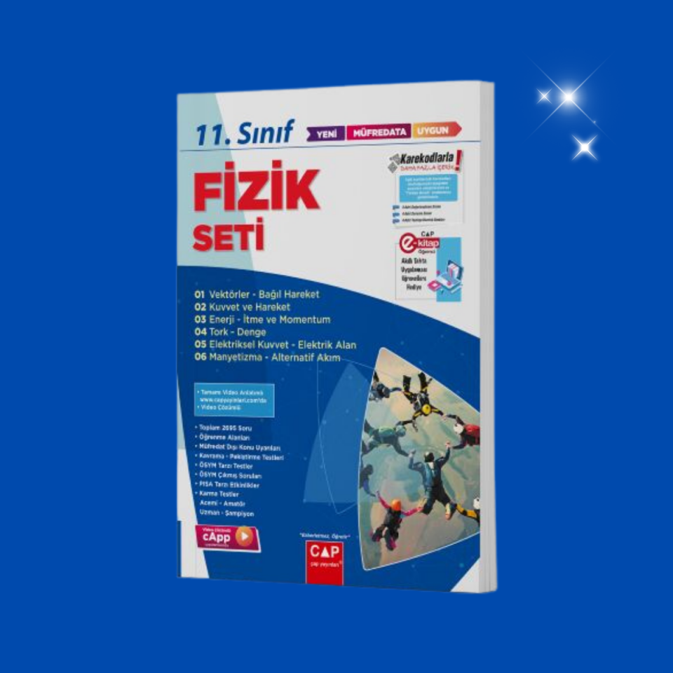 Çap Yayınları 11. Sınıf  Fizik Seti