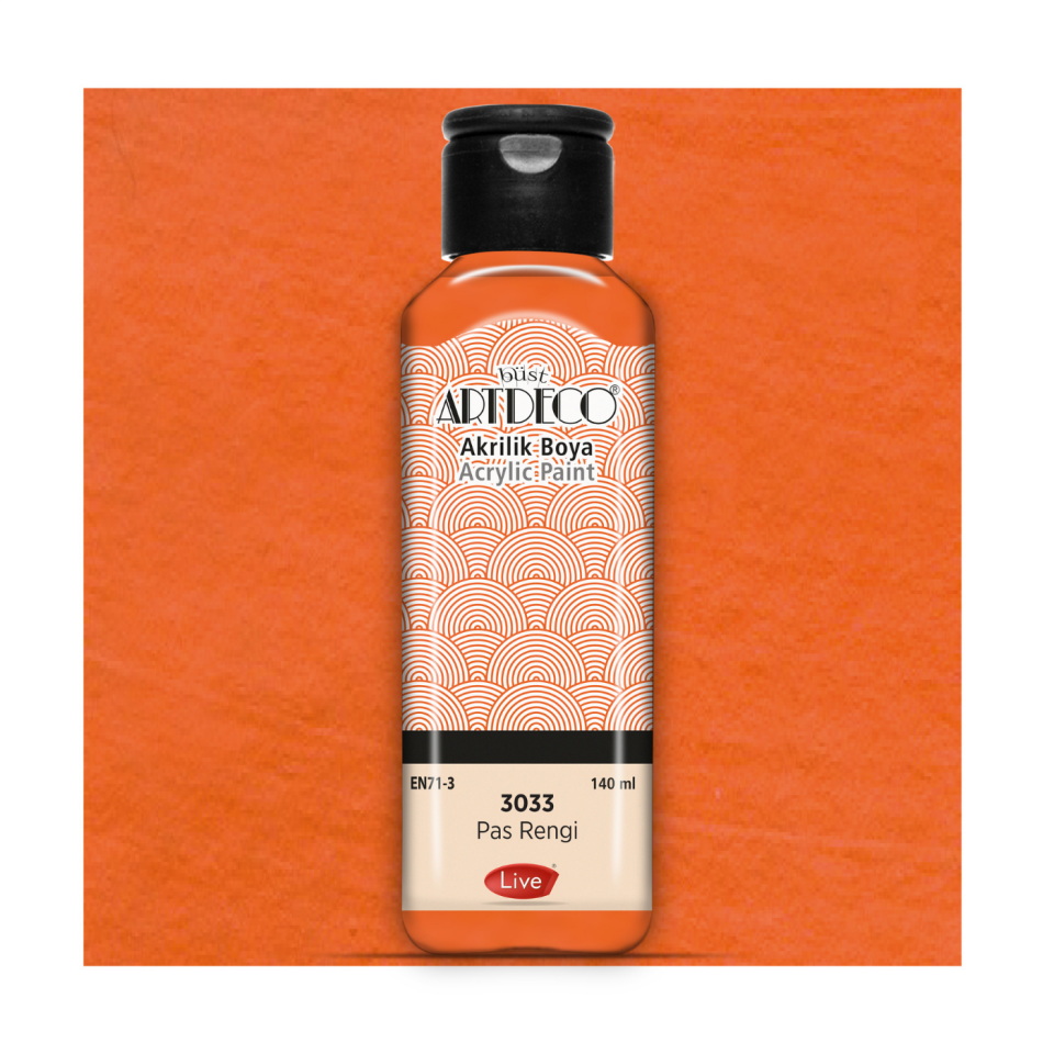 Artdeco 070R-3033 Akrilik Boya 140ml Pas Rengi