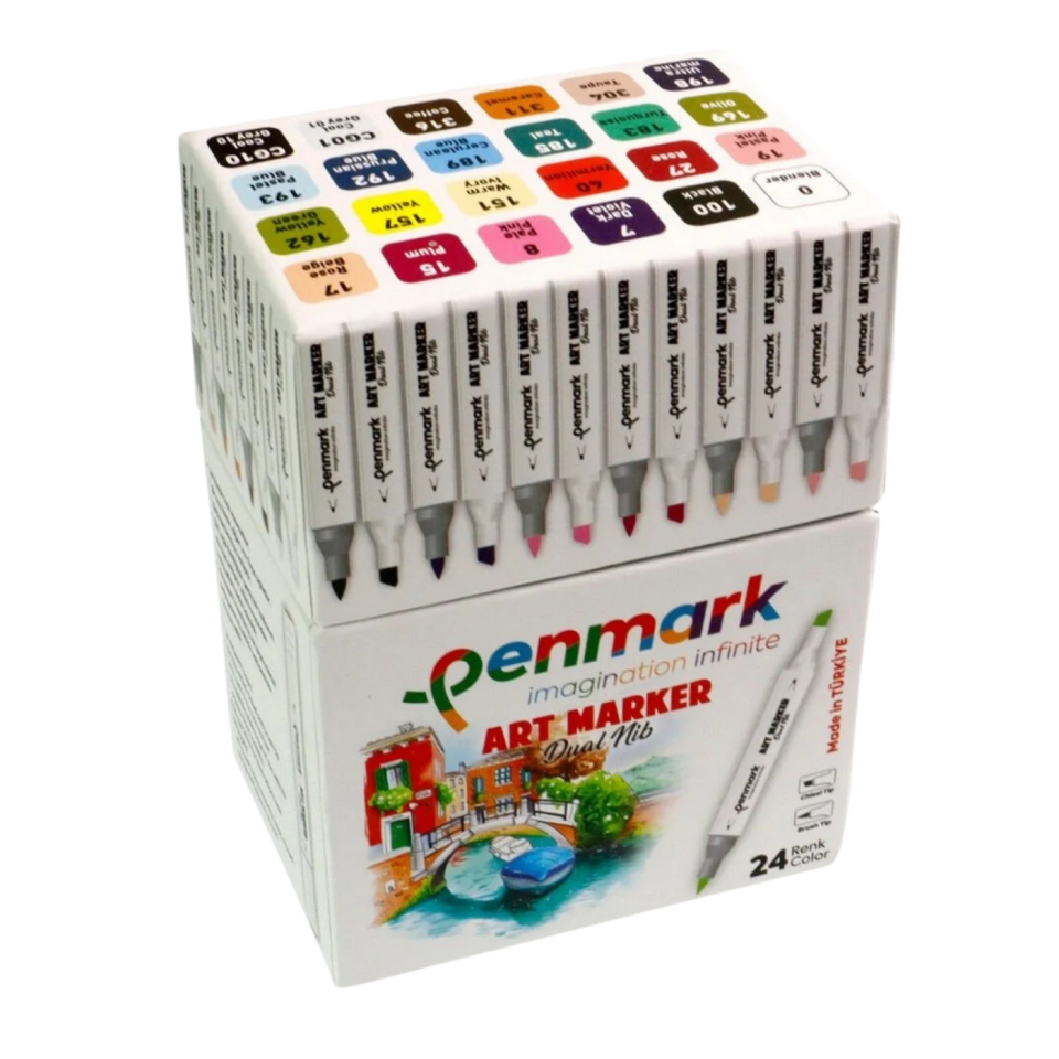 Penmark Marker'S Art Brush Kalem 24 Lü Set