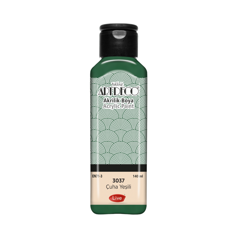 Artdeco 070R-3037 Akrilik Boya 140ml Çuha Yeşili