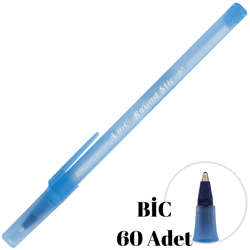 Bic Round Stic Tükenmez Kalem 1.0 Mavi