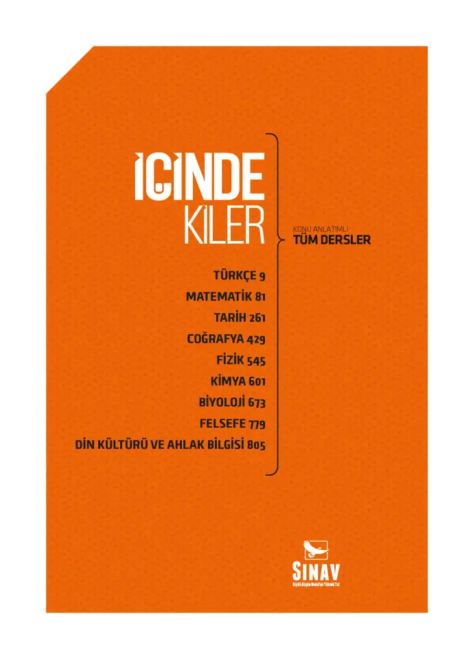 Sınav Yayınları TYT Tüm Dersler Konu Anlatımlı Tek Kitap-mk