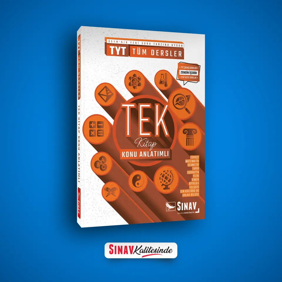 Sınav Yayınları TYT Tüm Dersler Konu Anlatımlı Tek Kitap-mk