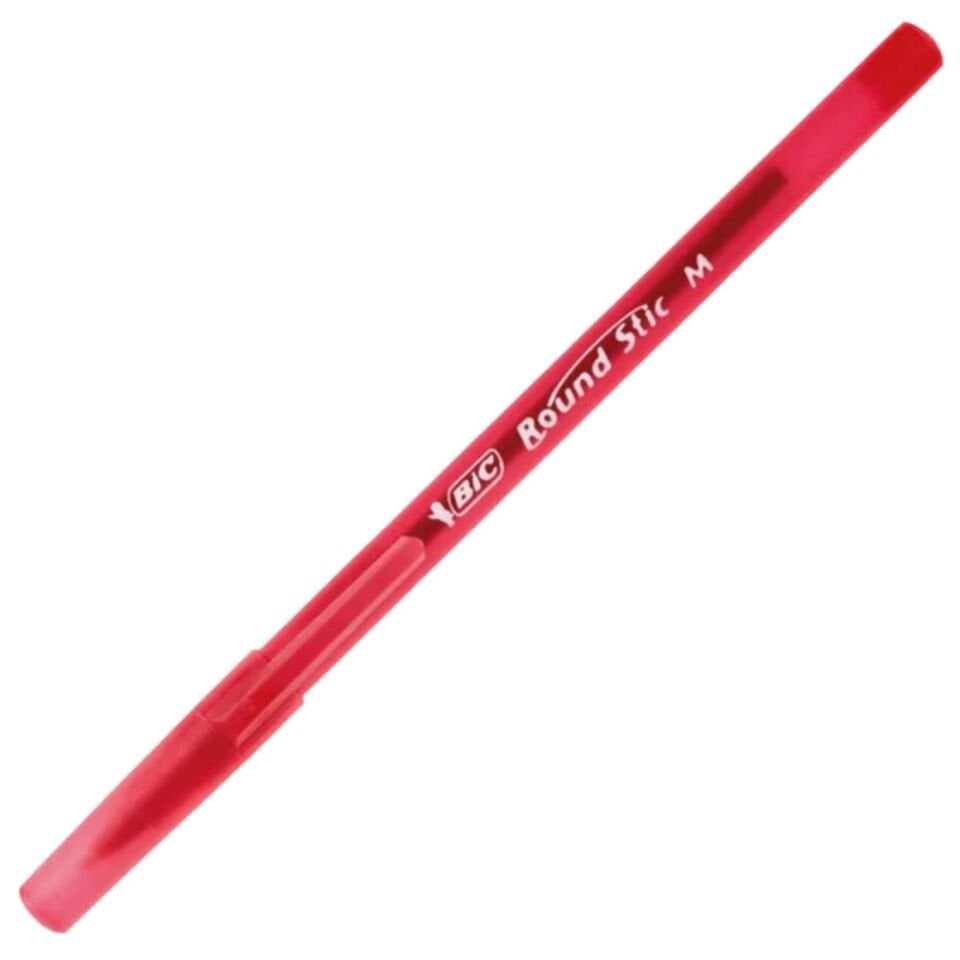 BIC Round Stic Tükenmez Kalem 1.0 Kırmızı (60 Adet)