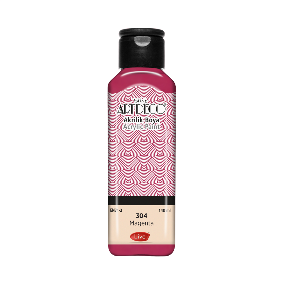 Artdeco 070R-3042 Akrilik Boya 140ml Magenta
