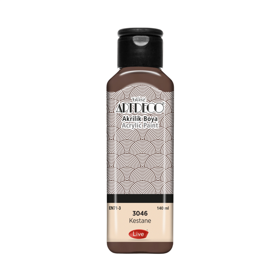 Artdeco 070R-3046 Akrilik Boya 140ml Kestane