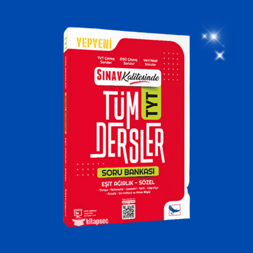Sınav Yayınları TYT Eşit Ağırlık Sözel Tüm Dersler Soru Bankası