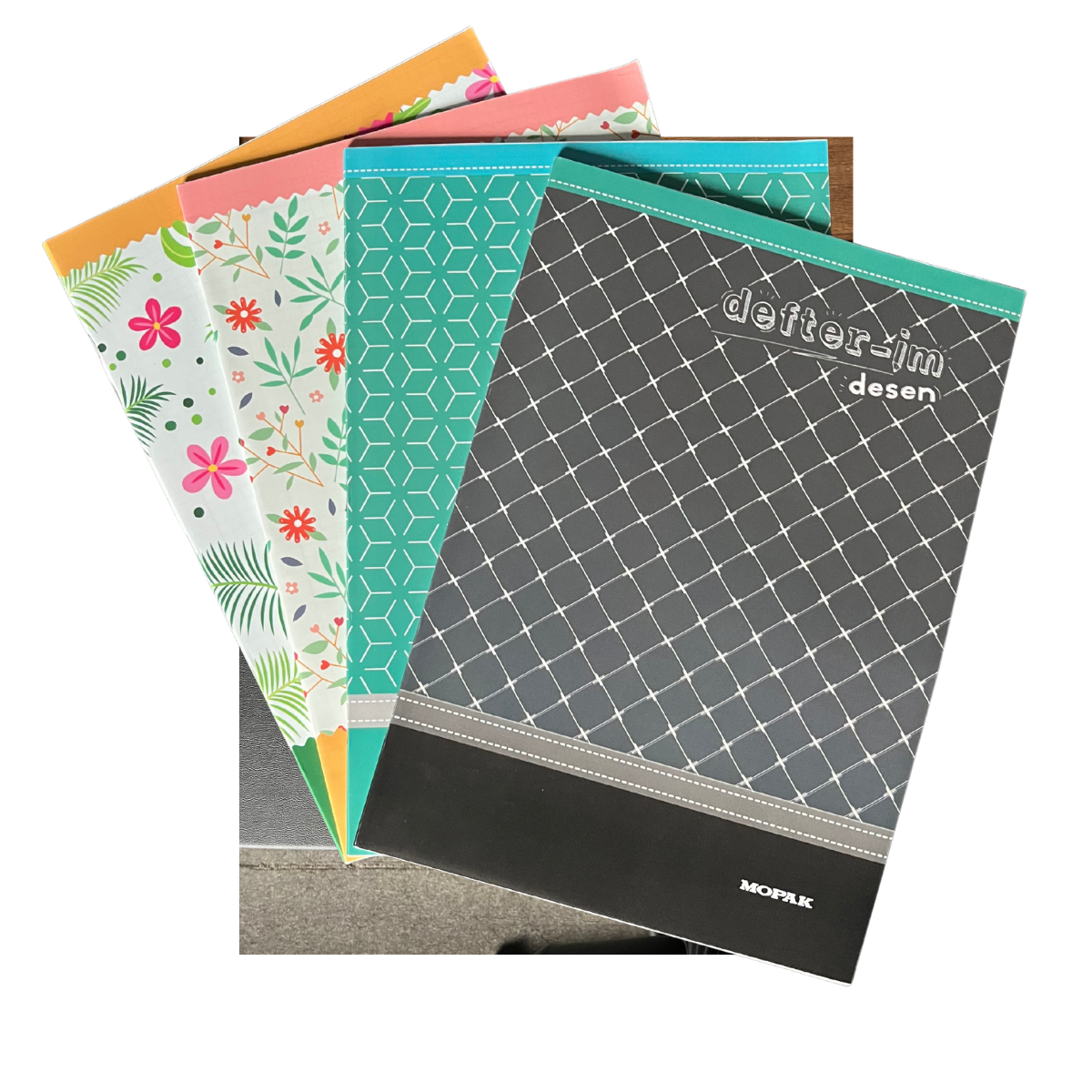 Mopak Defter­İm Pp Kpk A4 Desenli  40Yp  Kareli