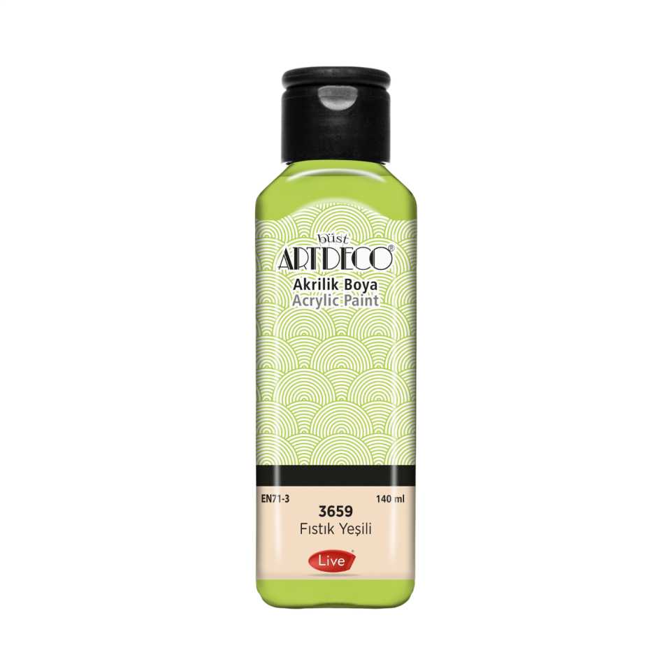 Artdeco 070R-3659 Akrilik Boya 140ml Fıstık Yeşili