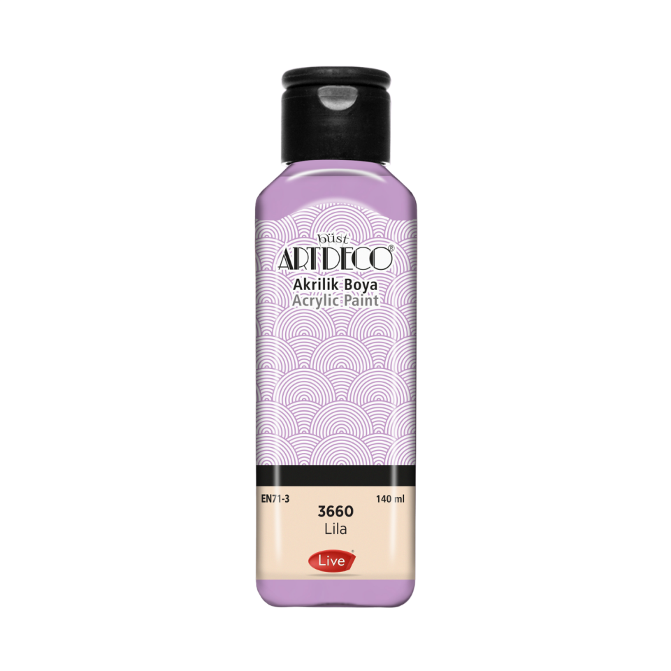 Artdeco 070R-3660 Akrilik Boya 140ml Lila