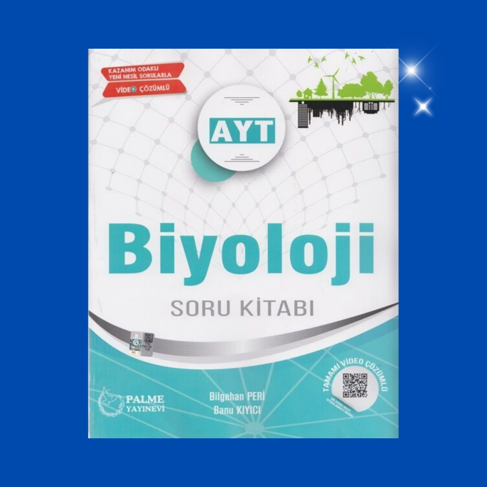 Palme Yayınları AYT Biyoloji Tamamı Video Çözümlü Soru Çözümü