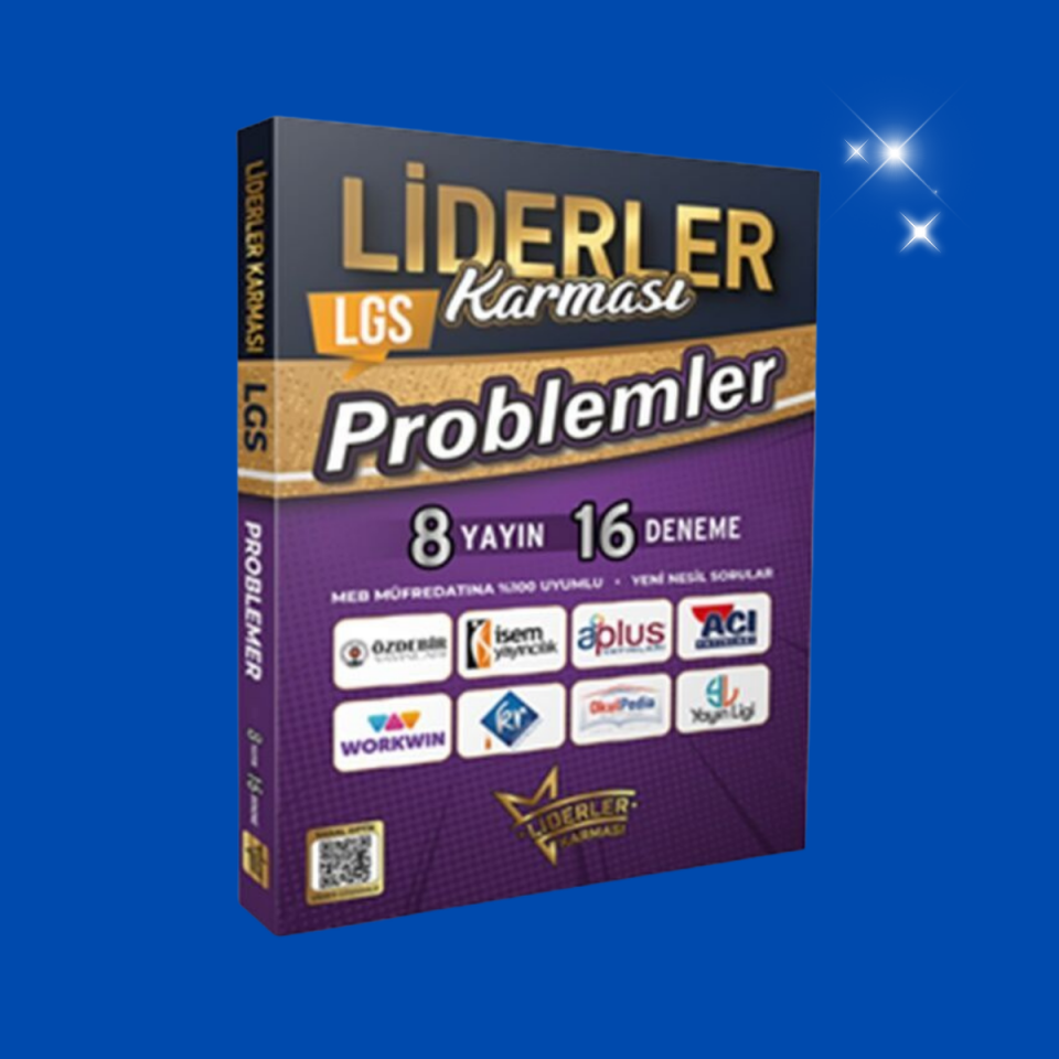 Liderler Karması 8. Sınıf LGS Problemler Denemeleri 8 Yayın 16 Deneme