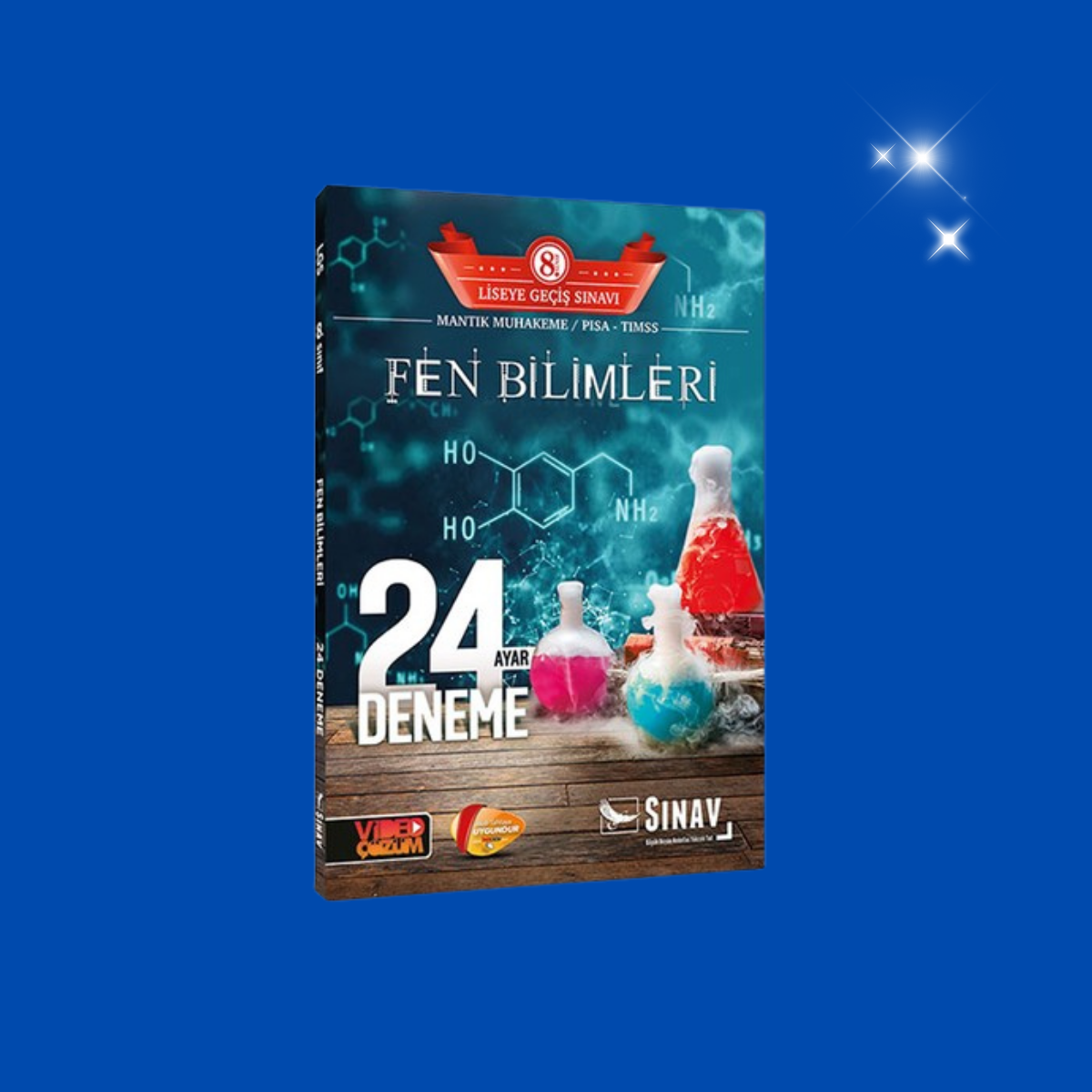 8. Sınıf LGS Fen Bilimleri 24 Ayar Deneme Sınav Yayınları