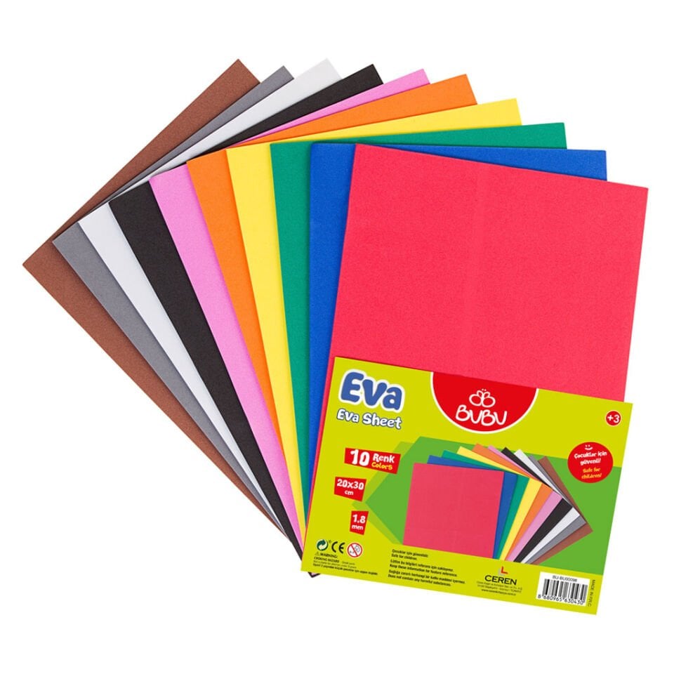 Bu­Bu Ev0035 Eva 20X30Cm 10 Renk