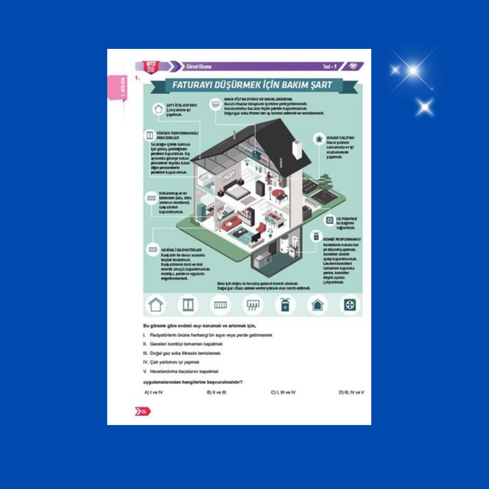 Sınav Yayınları 8. Sınıf Lgs Türkçe 24 Adımda Özel Konu Anlatımlı Soru Bankası