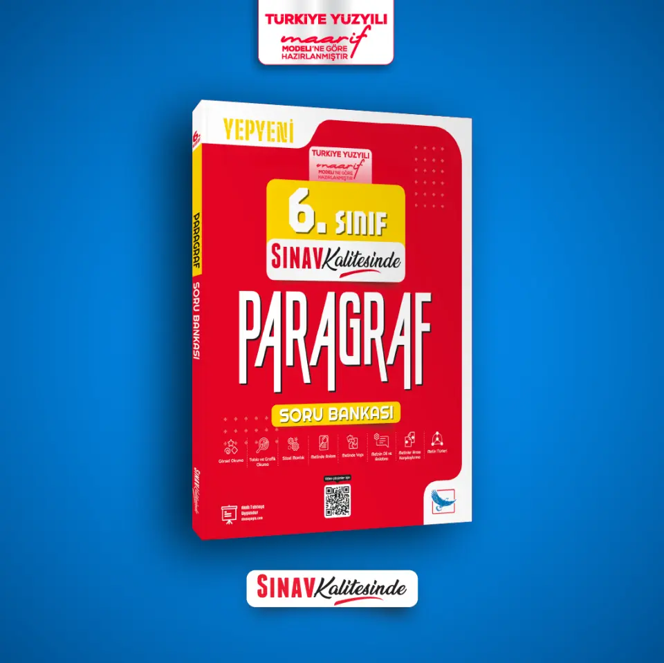 Sınav Yayınları Sınav Kalitesinde 6. Sınıf Paragraf Soru Bankası