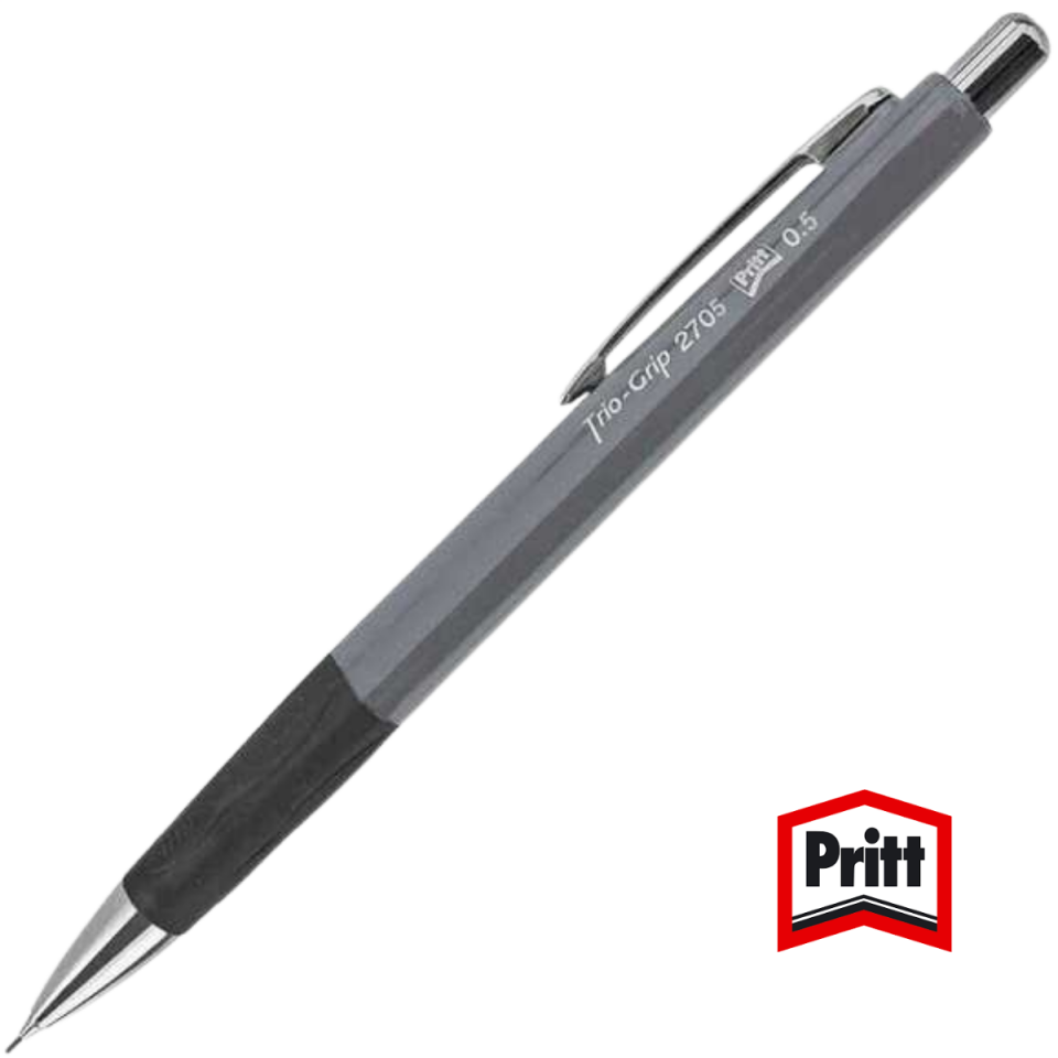 Pritt 1693394 Triogrip Versatil Kalem 0.5 mm Gri