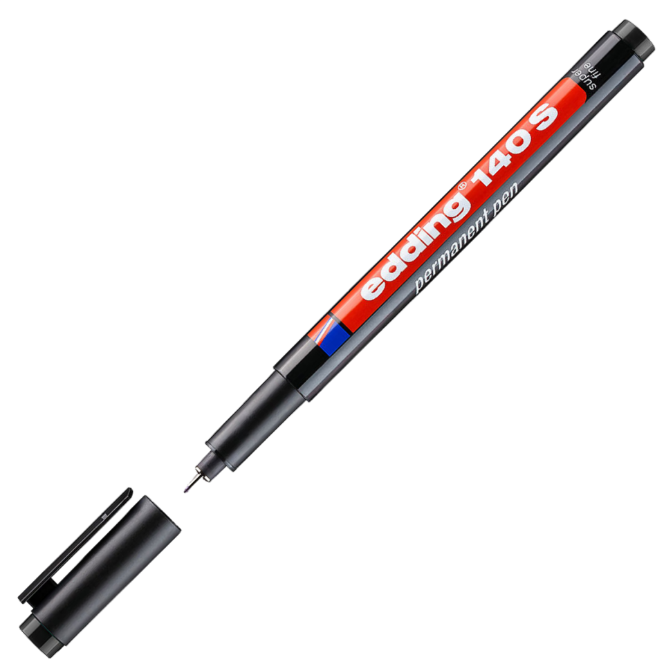 Edding Asetat Kalemi 140­01 S Siyah