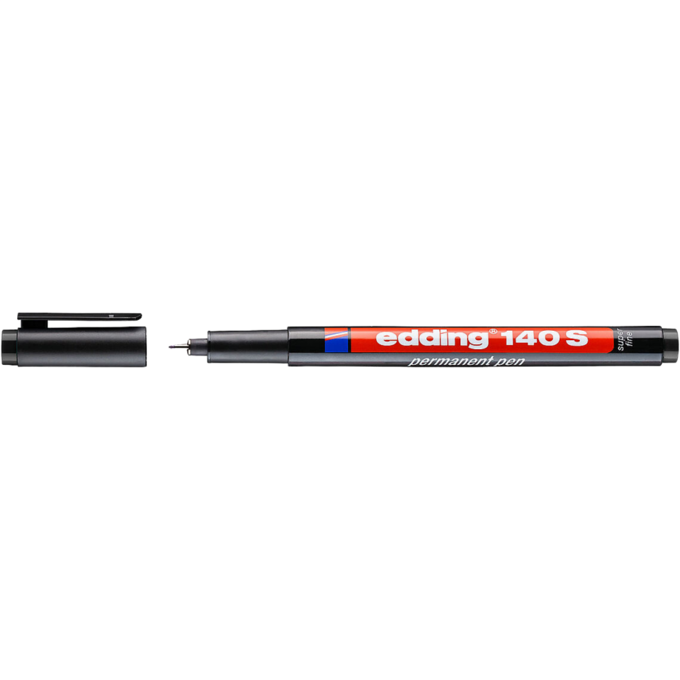 Edding Asetat Kalemi Silgili E-147 S Siyah