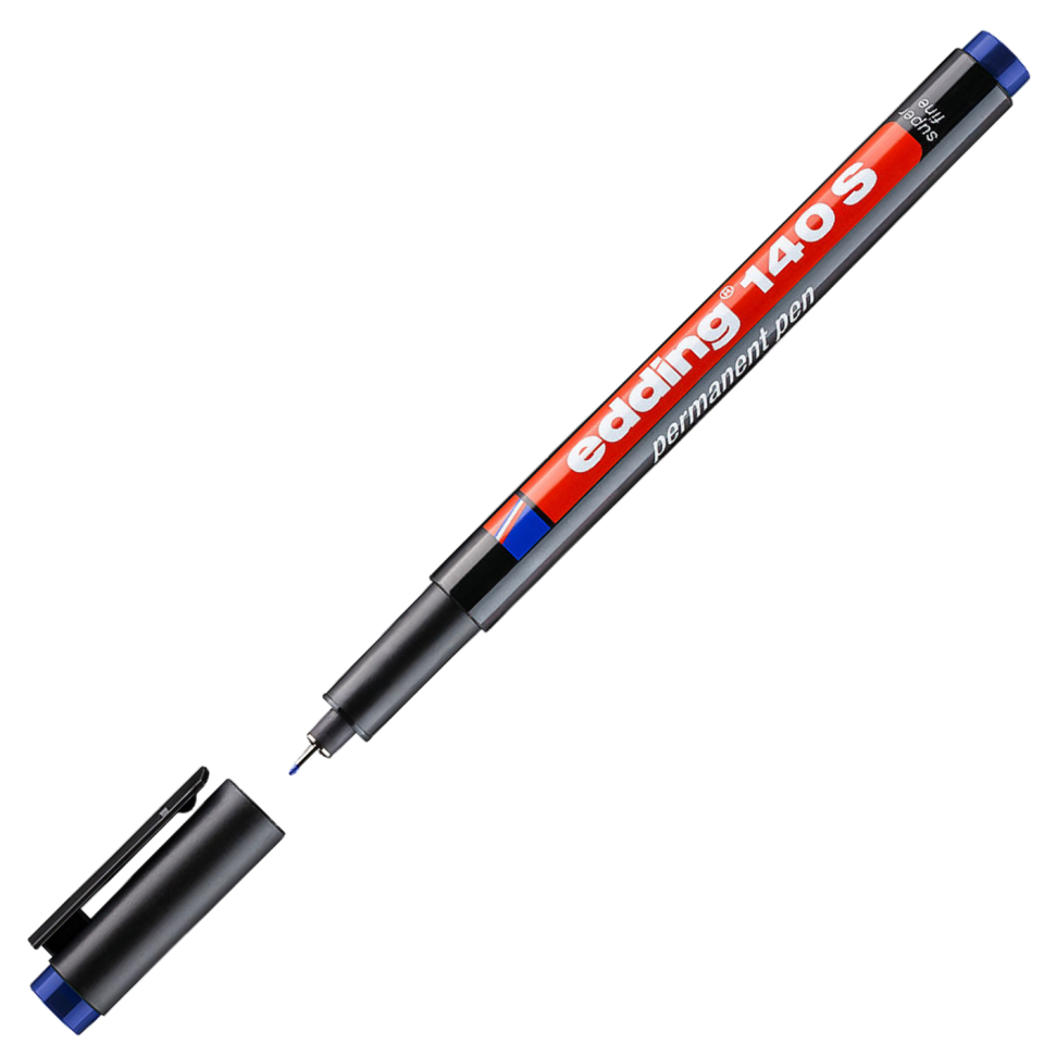 Edding Asetat Kalemi Silgili E-147 S Mavi