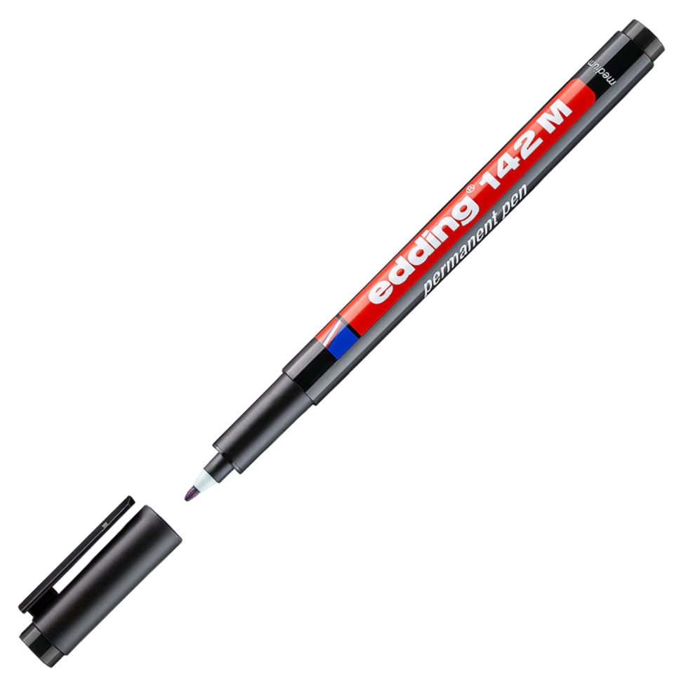Edding Asetat Kalemi Silgili E-149 M Siyah