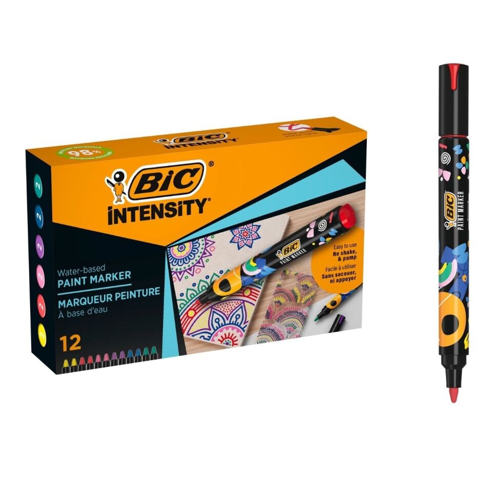 BIC Intensıty Paint Marker Karışık Renk 527426