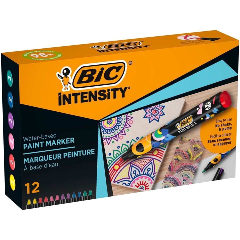 BIC Intensıty Paint Marker Karışık Renk 527426