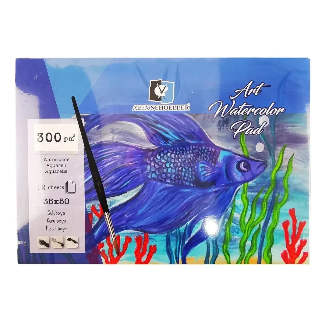 Alex Schoeller Alx­8851 Art Suluboya Resim  Def  300Gr  35X50  12Yp