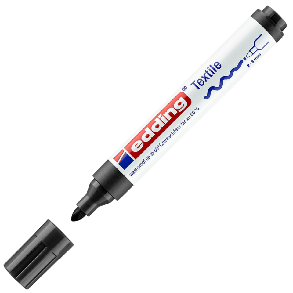 Edding T­shirt Kalemi 4500­-01 Siyah