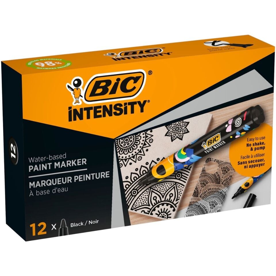 BIC Intensıty Paınt Marker Siyah 527477