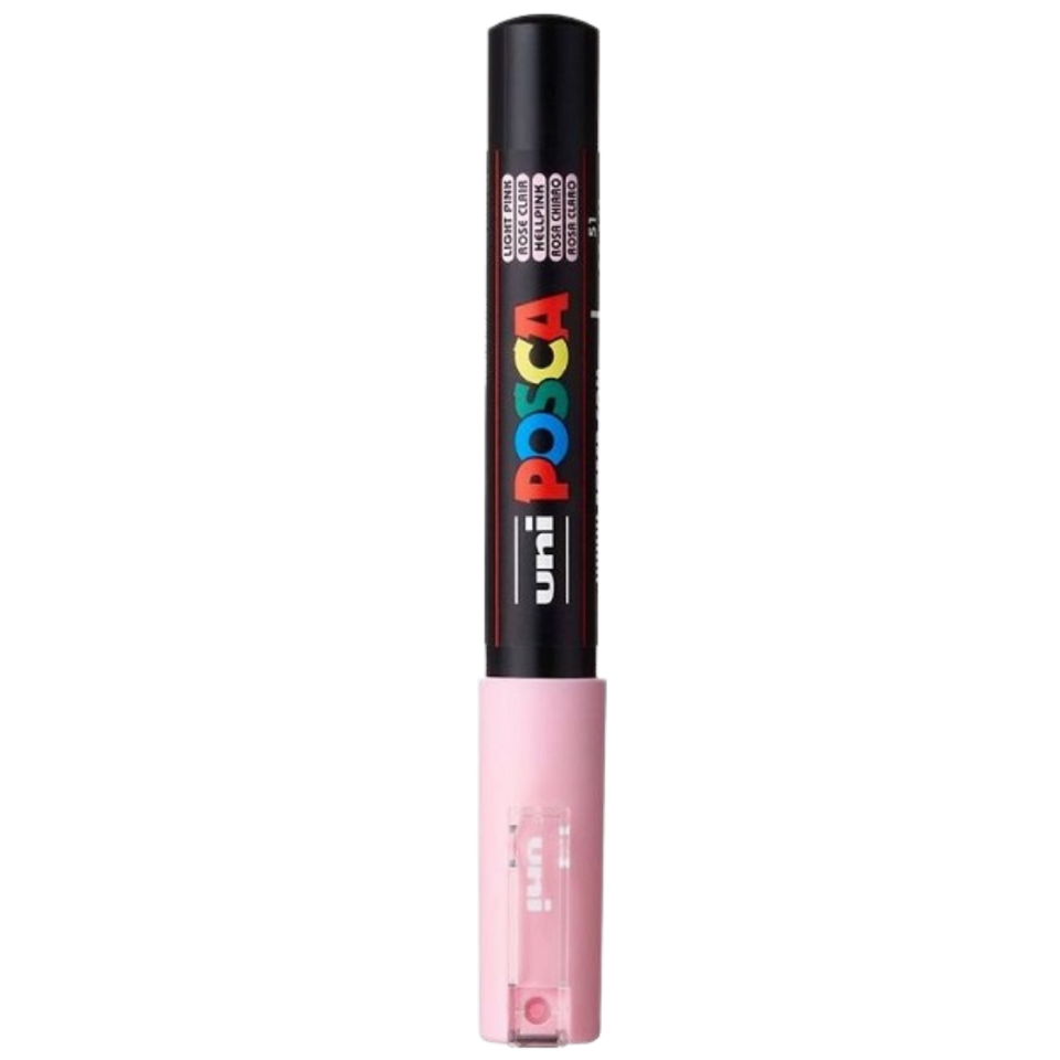 Uni Pc-1M Posca Poster Markörü Açık Pembe