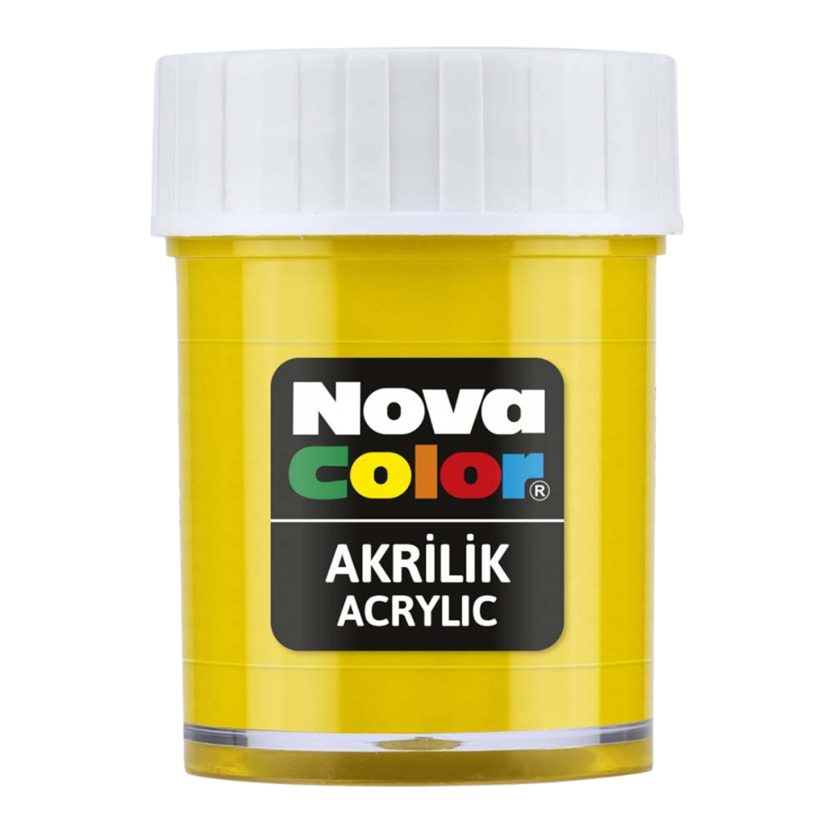 Nova Color Nc-169 Akrilik Boya Şişe Sarı