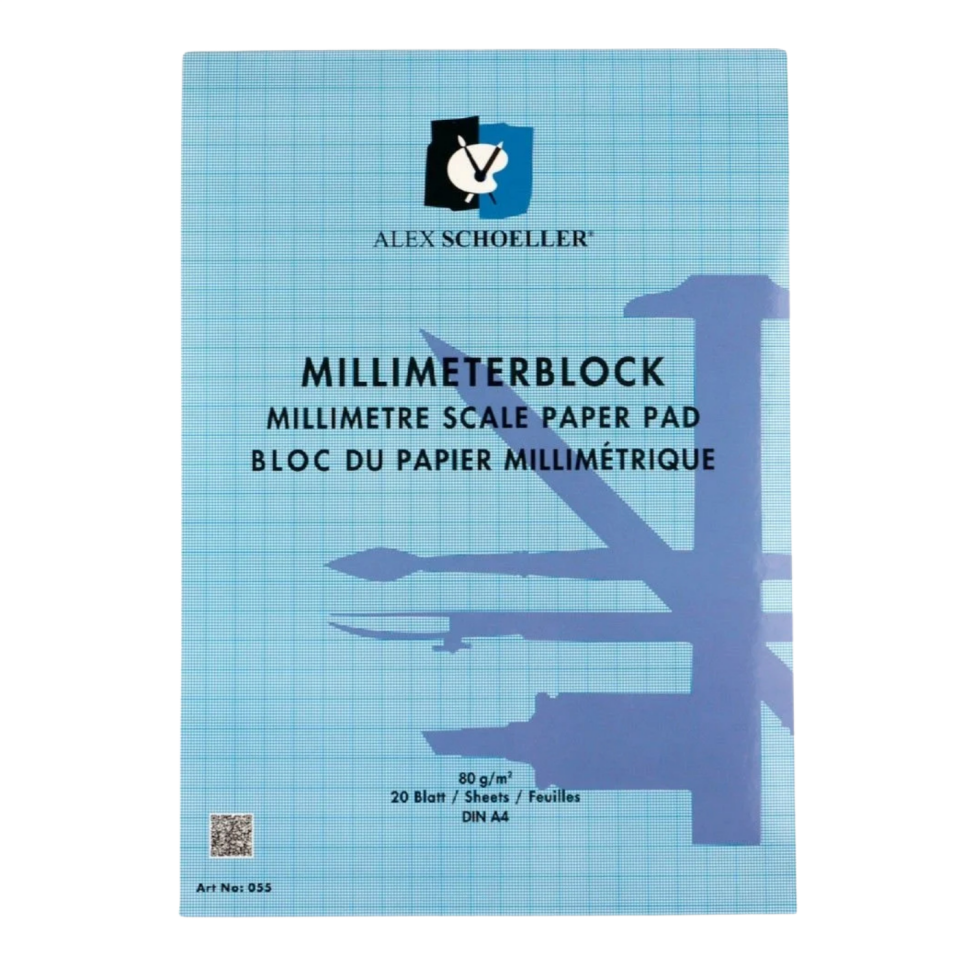 Alex Scholler Teknik Resim Kağıdı Yan A4 80gr 20Yp