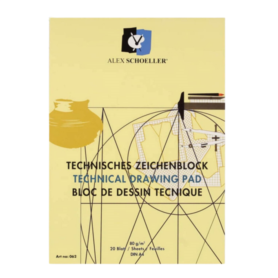 Alex Scholler Alx­062 Teknik Resim Kağıdı Dik A4 80gr 20Yp