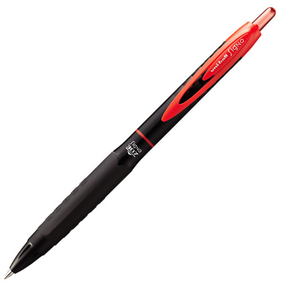 Uni-Ball Umn-307 Signo Mekanik Jel Kalem 07mm Kırmızı