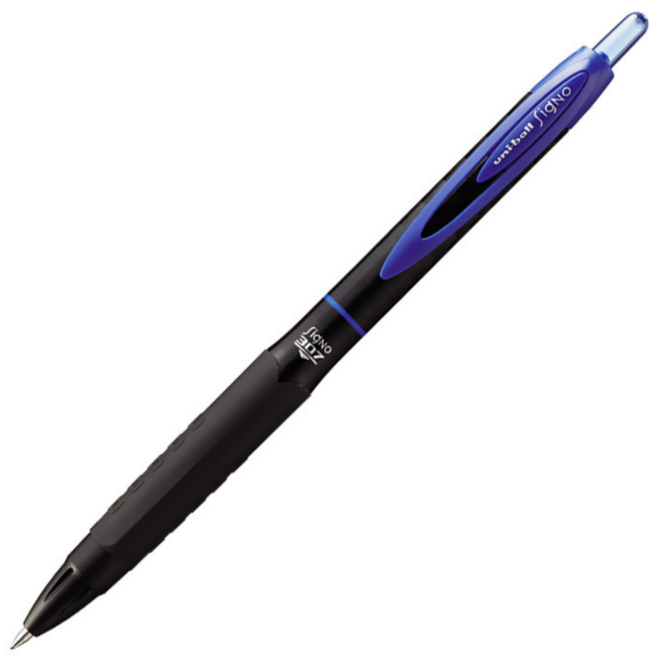 Uni-Ball UMN-307 Signo Mekanik Jel Kalem 07mm Mavi