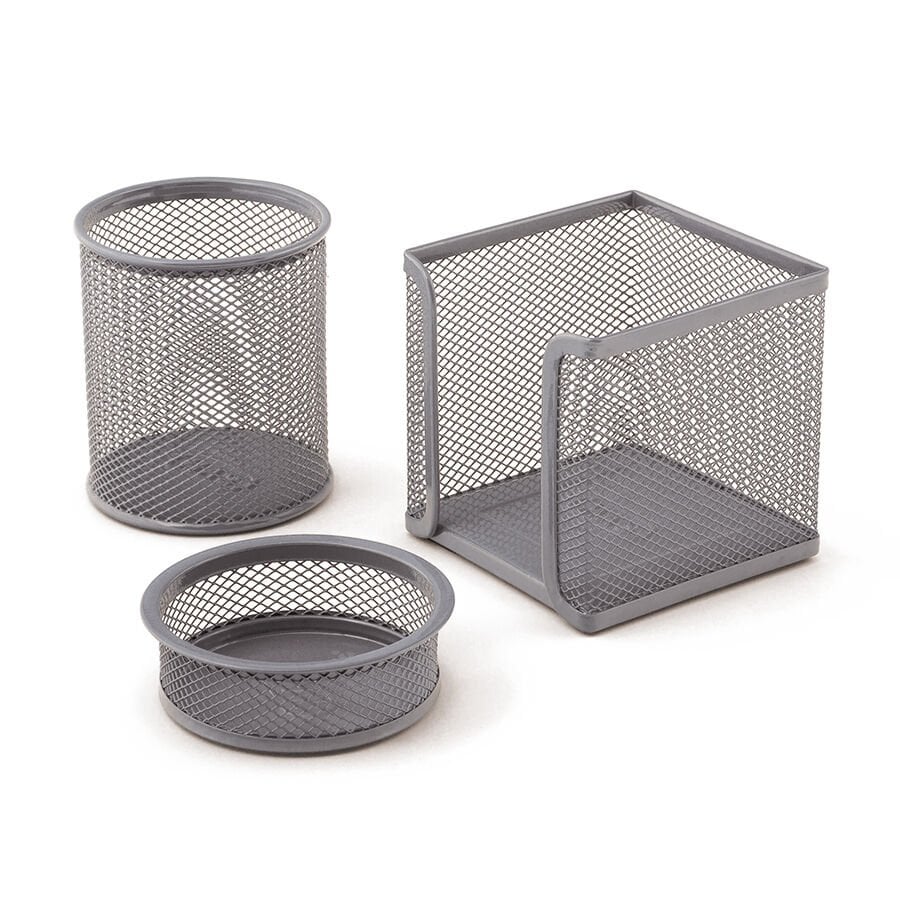 Mas 0505 Masa Seti Perfore 3Lü Set  Gümüş­