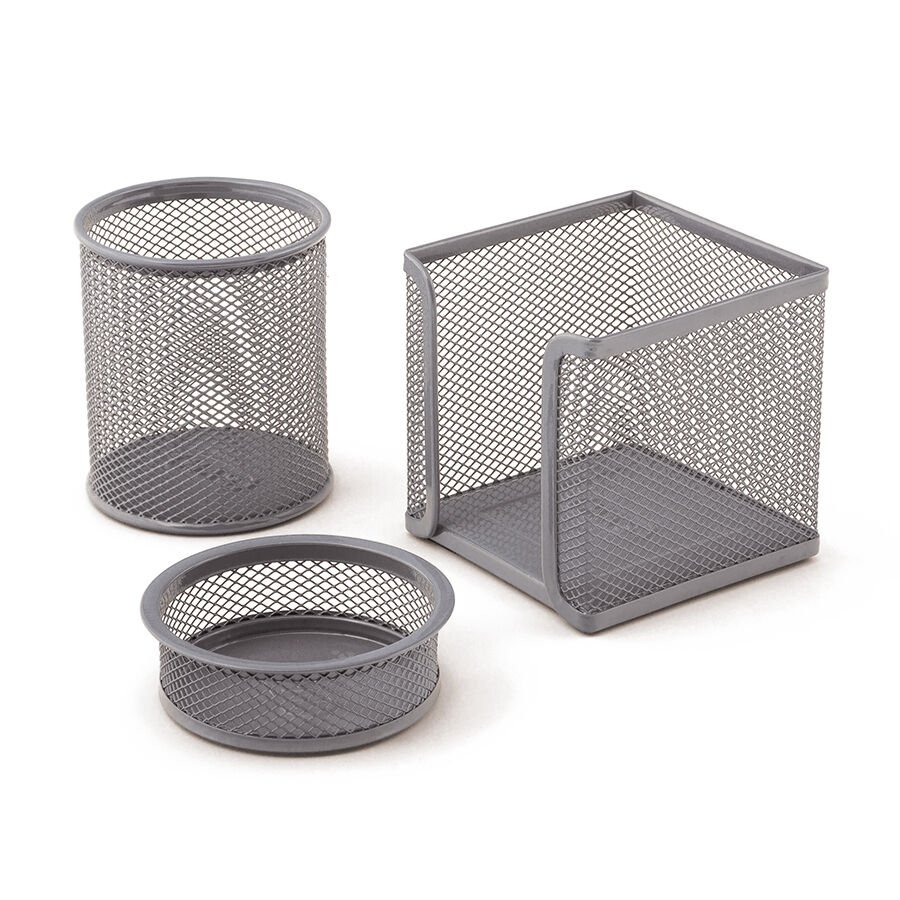 Mas 0505 Masa Seti Perfore 3Lü Set  Gümüş­