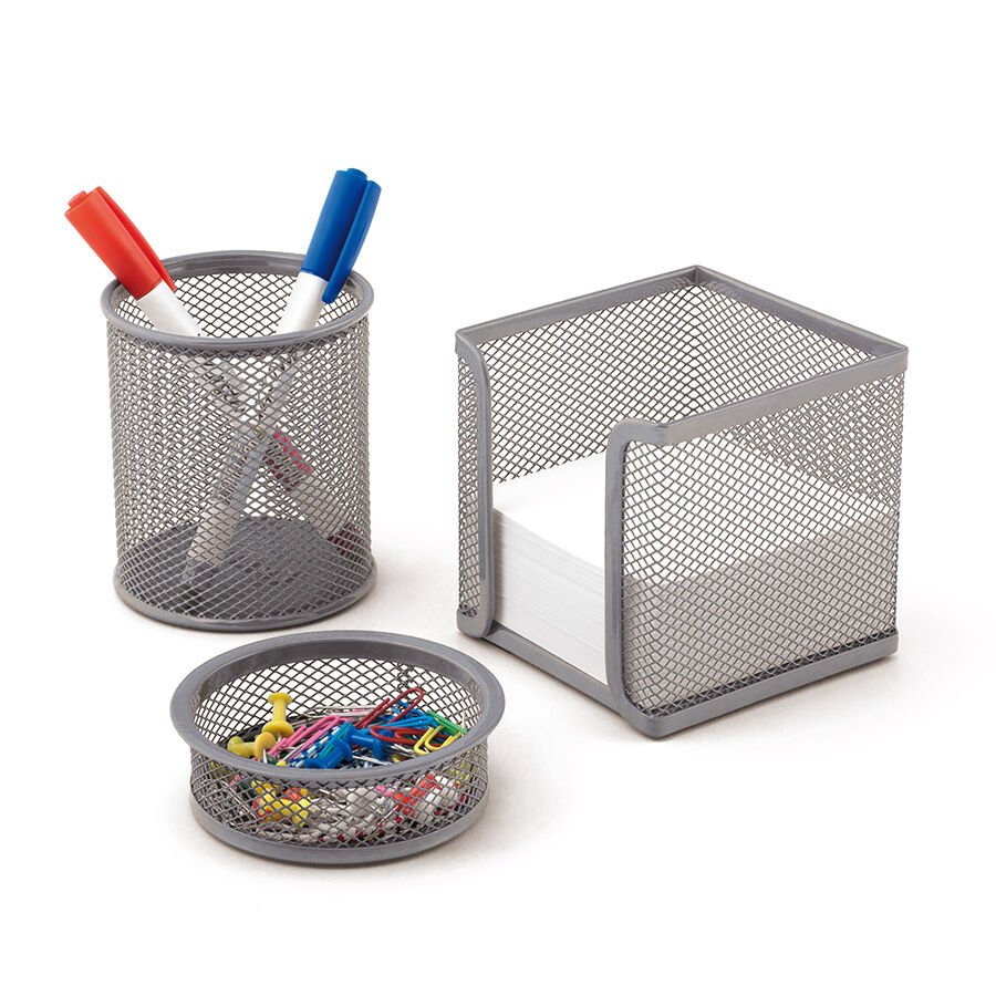 Mas 0505 Masa Seti Perfore 3Lü Set  Gümüş­