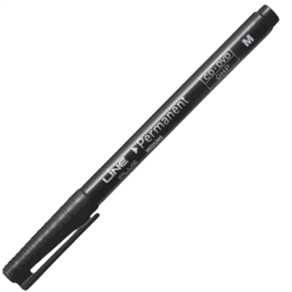 Lineplus 11421 Asetat Kalemi M Siyah