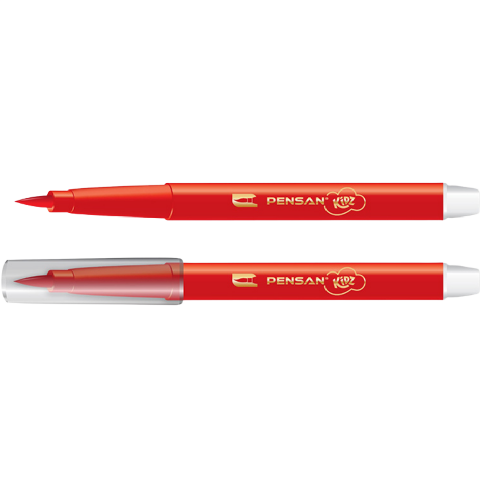 Pensan 40000 Kidz Fırça Uclu Keçeli Boya Kalemi 20 Renk