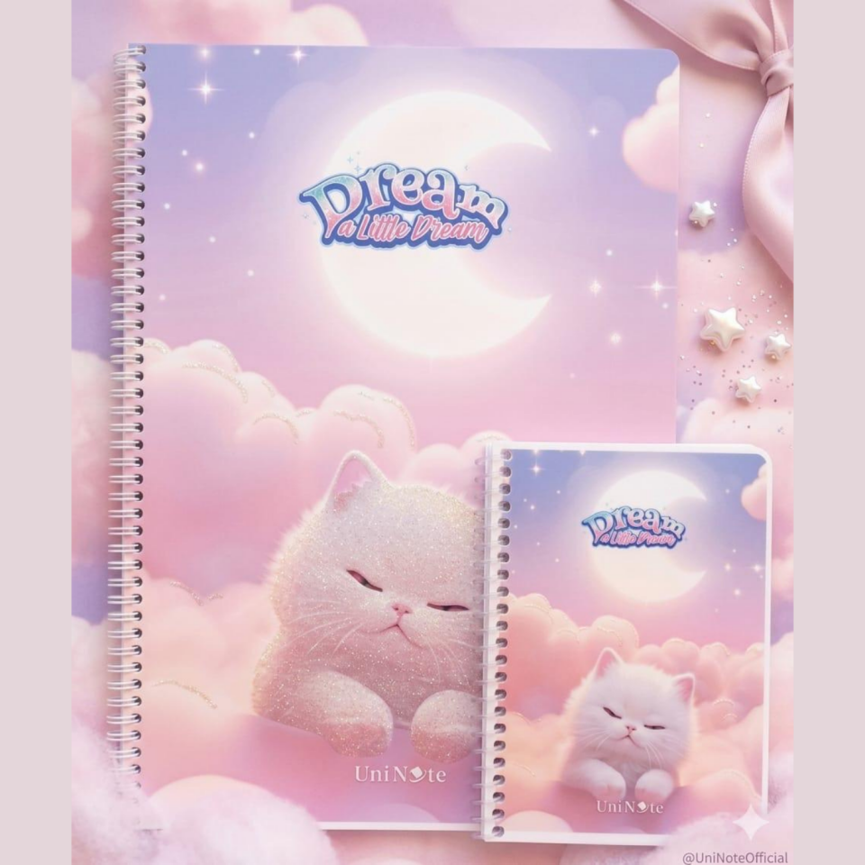 UniNote Lıttle Dream Sp.Pp Kapak A4 72 Yp.Çizgili Defter