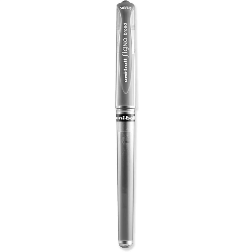 Uni-Ball UM-153 Signo Broad İmza Kalemi 1.0mm Gümüş