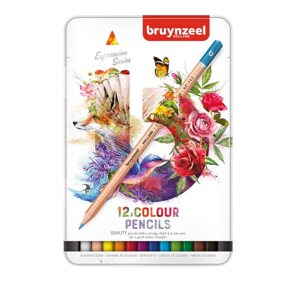Bruynzeel Expression Renkli Kalemi Seti 12 Renk 60312012
