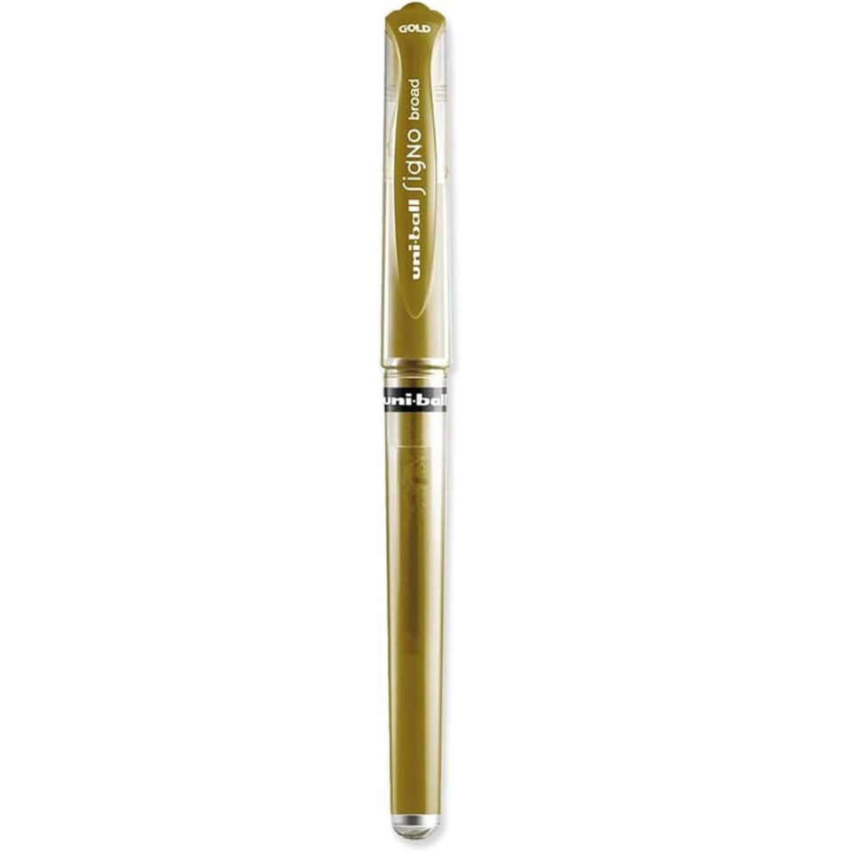 Uni-Ball UM-153 Signo Broad İmza Kalemi 1.0mm Altın