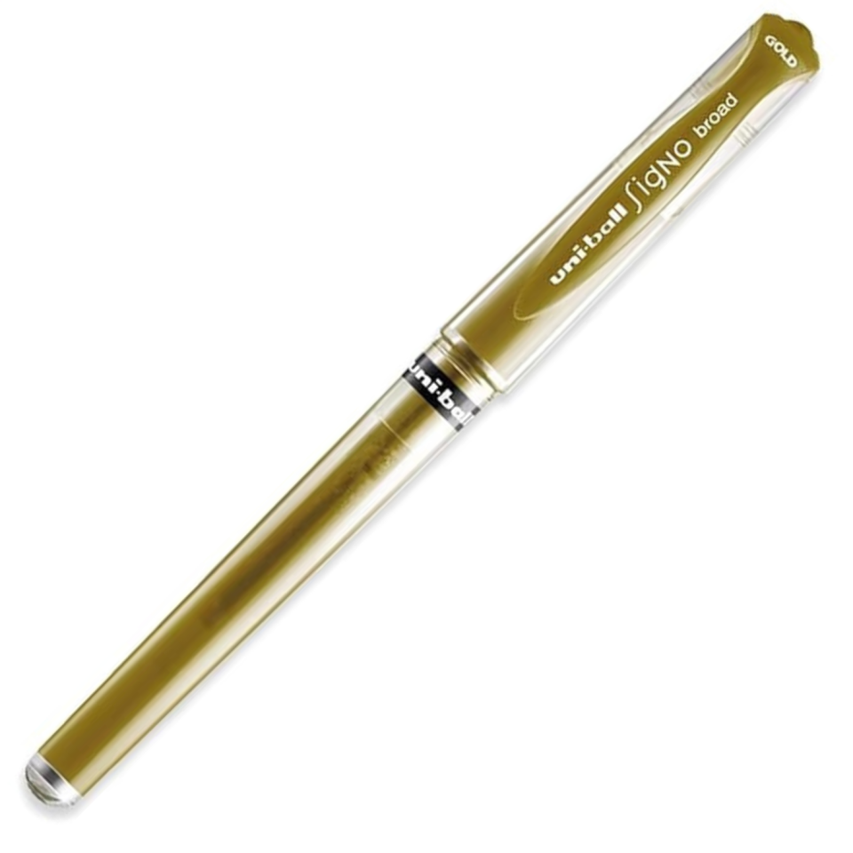 Uni-Ball UM-153 Signo Broad İmza Kalemi 1.0mm Altın
